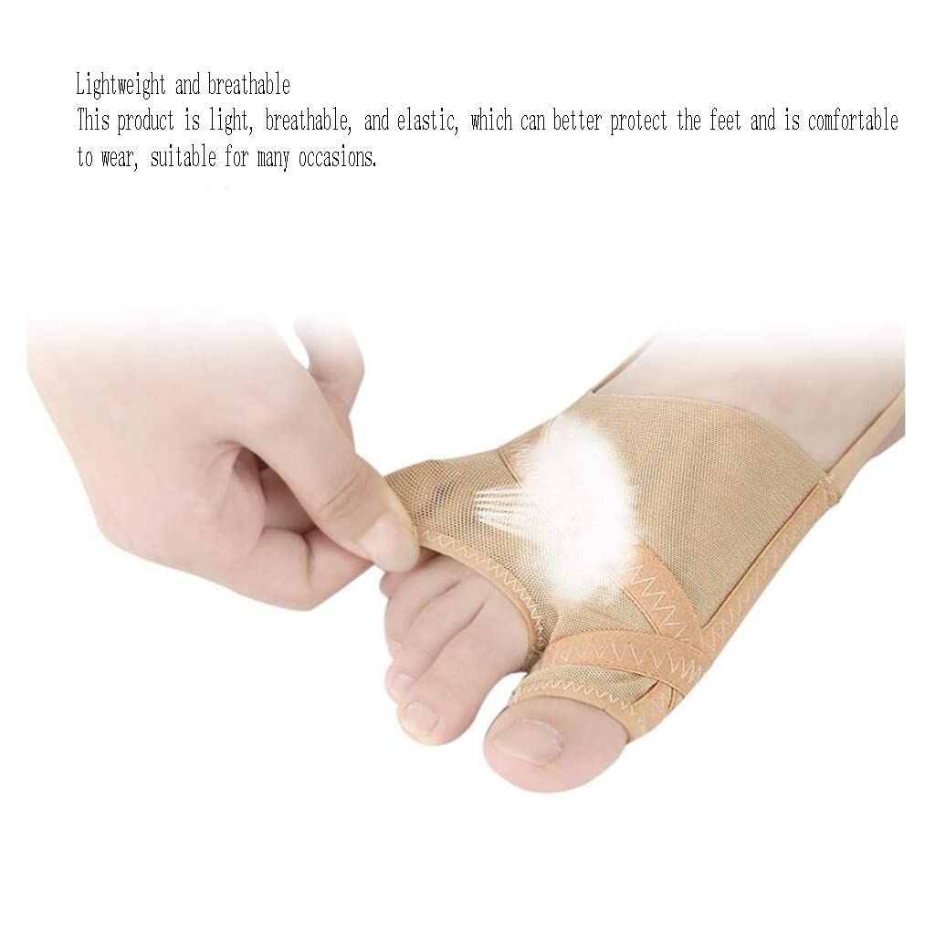 Mangas de Alivio de juanetes con Protector de Gel para Calcetines de juanetes, Cojines con Correa elástica para el talón y Alivio del Dolor de juanetes, ampollas y fricción