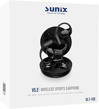 Sunix 500 Mah Kablosuz 5.3 Sporcu Bluetooth Kulaklık BLT-160