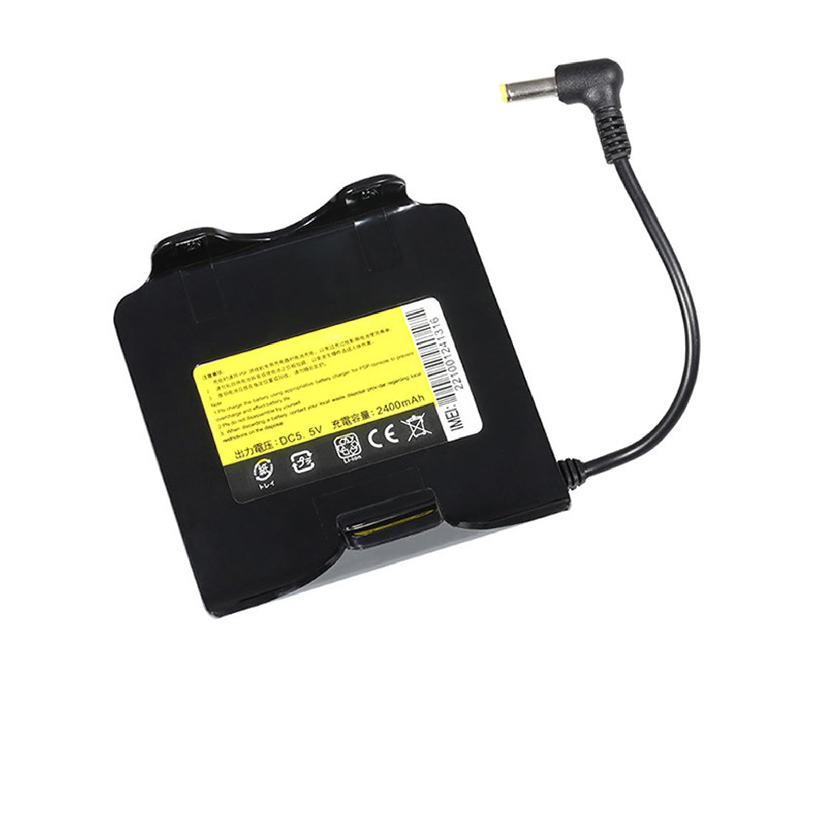 Batteria per console di gioco Sony PSP2000 PSP3000, 5 V 2400 mAh, montaggio posteriore, compatibile con PS3