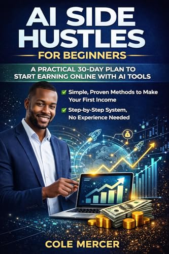 AI SIDE HUSTLES FOR BEGINNERS : A PRACTICAL 30-DAY PLAN TO START EARNING ONLINE WITH AI TOOLS (Alpha Edge Series.)