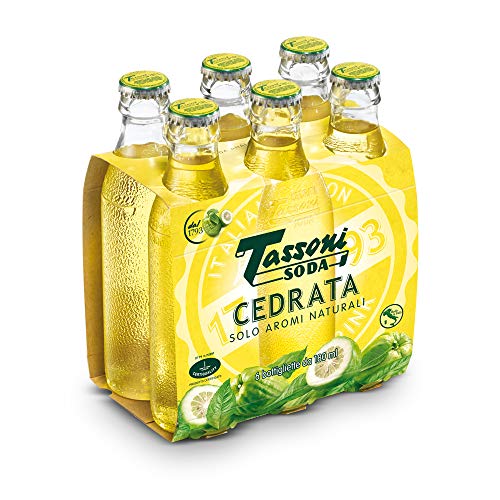 Soft drink CEDRATA TASSONI con aromi naturali di cedro e agrumi