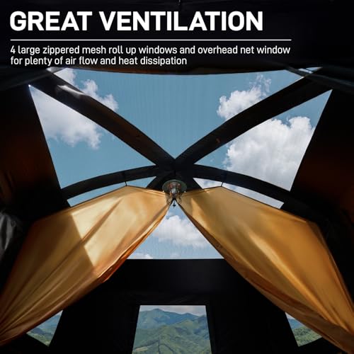 EVER ADVANCED 8 Person Blackout Multi Room Tent