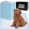 Gorilla guard disposable puppy pads 100 count 22×22 in 5 layer pee pads for dogs absorbent diaper changing pad dog potty training supplies quick dry pet housebreaking essentials for puppies  urban country home decor