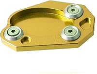 Vista 6 de SCUUBE Para Kawasaki para Versys 650 2007-2009 Soporte lateral de pie de motocicleta Almohadilla de extensión de soporte CNC Placa de soporte Negro