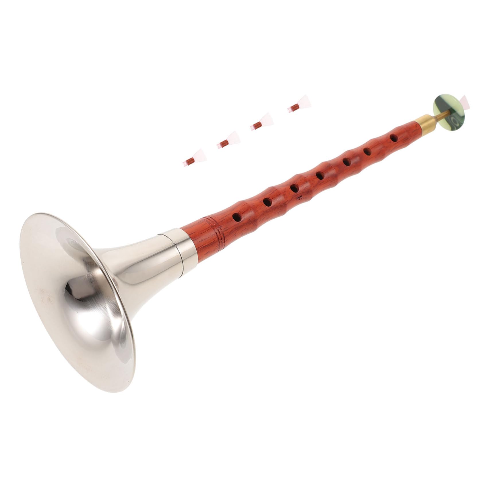 ABOOFAN 2 Sets suona instrument come suona stanza suona horn Professional Suona Wood Chinese Suona morchang Premium Music Instruments didgeridoo Wood-made Suona advanced China child