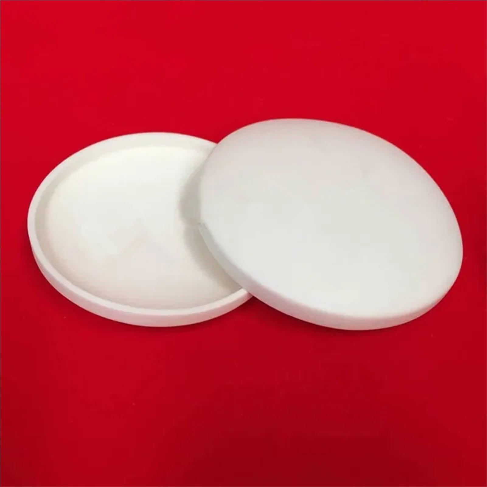 Coperchio for crogiolo in corindone allumina al 99%, 1 pz