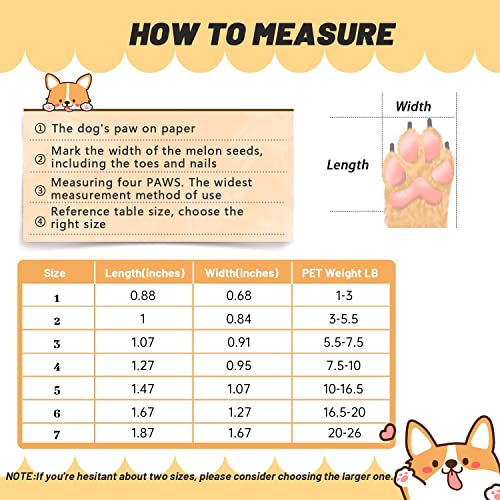 Luzgat Dog Snow Boots, Dog Shoes For Winter, Dog Winter Boots For Small Medium Dogs Puppies, Dog Boots & Paw Protectors With Anti-Slip Sole And Plush, Pack Of 4 #TOP4