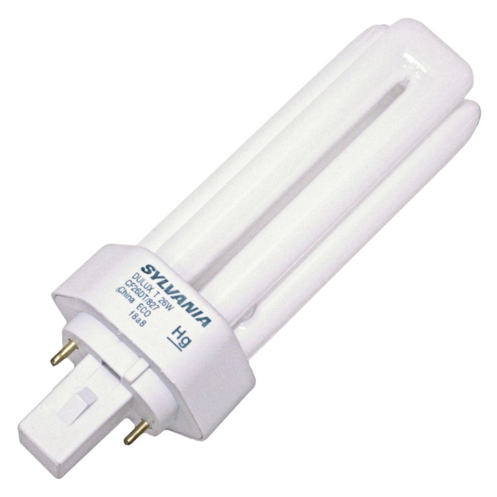 10 Pack) Sylvania 20454 CF26DT&frasl;827&frasl;ECO 26-Watt 2700K 2-Pin Single