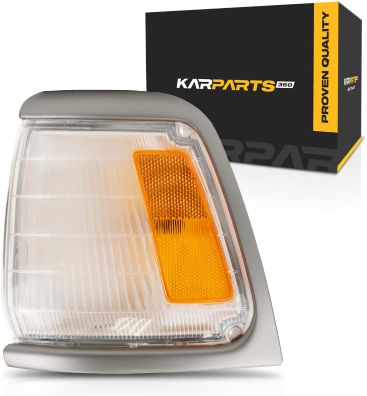 For 1989-1991 Toyota Pickup DLX/SR5 Front Parking/Cornering Light Driver Side 2WD w/Painted For TO2520121