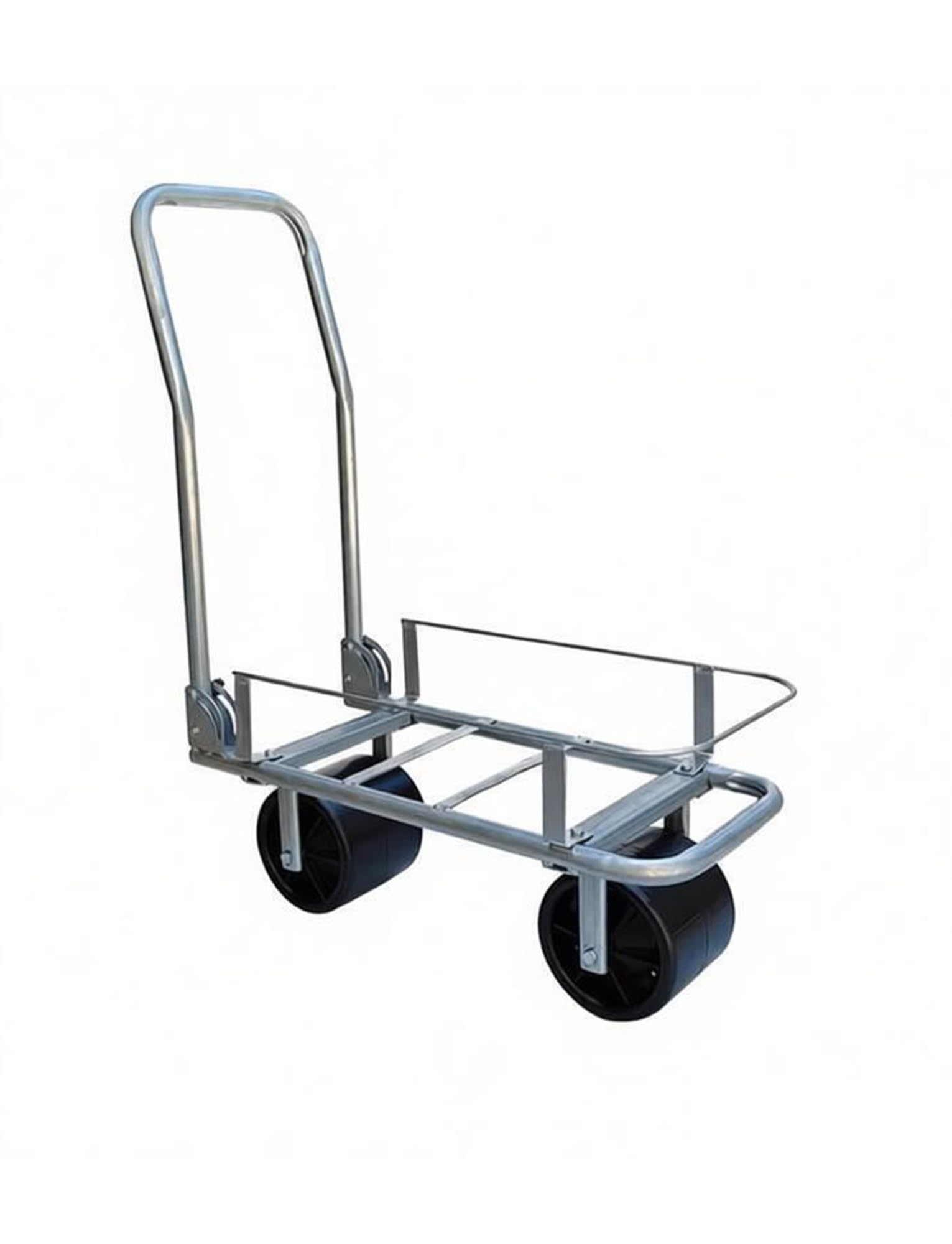 Carrello pieghevole a mano, carrello portatile leggero e compatto per bagagli, carrello salvaspazio