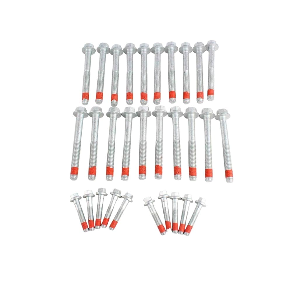 Kit de pernos de culata para restaurar motores GM en el taller 6