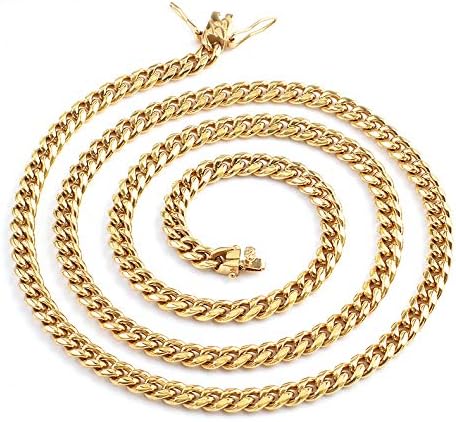 Lifetime Bling 14ct Gold Cuban Link Chain Necklace for Men/Women Real 12MM 14K Karat Diamond Cut Heavy w Solid Thick Clasp Hip Hop (24) - Image 3