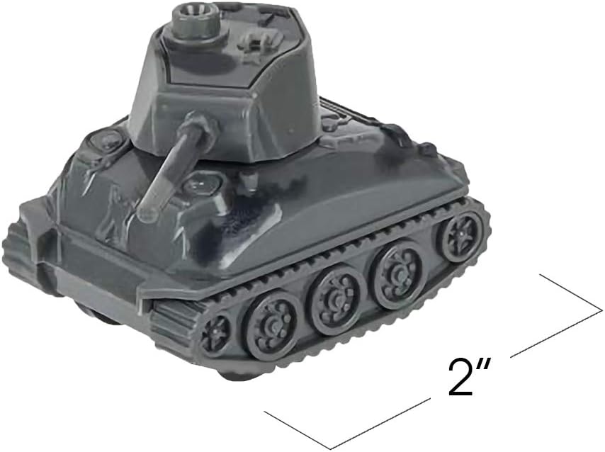 ArtCreativity 24 Pack Mini Pullback Tanks, Army Toy Vehicles with Pullback Action, Fun Military Toys for Kids, Party Favors and Goodie Bag Fillers