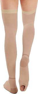 T.E.D. Anti Embolism Compression Stockings Thigh High Knee High for Women Men, 15-20 Mmhg Compression TED Hose.