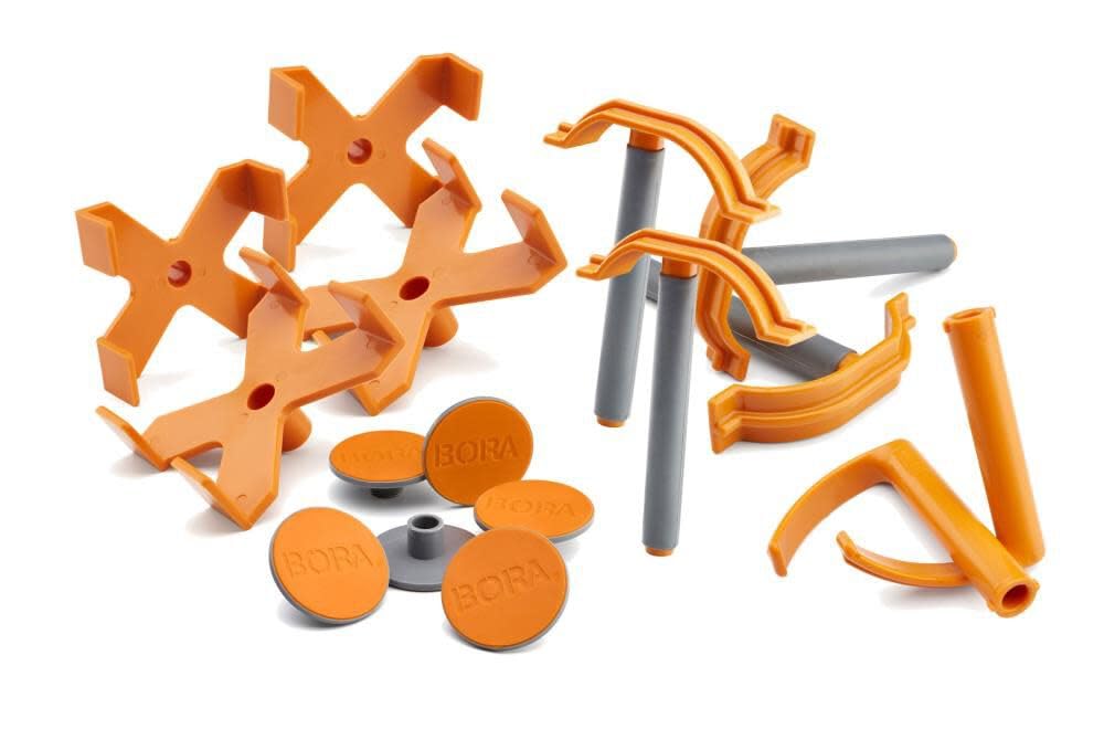 BORA Kit de Accesorios de Corte de Panel ciempiés para Soportes de Trabajo Bora Centipede CAK2017