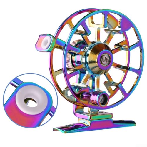 Fly Fishing Reel CNC Aluminium Alloy Ice Reel Powerful Lightweight Fly Reels - Image 2