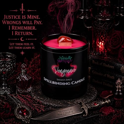 Bougie sortilège parfumée pour rituels ésotériques et soirées de détente - 7