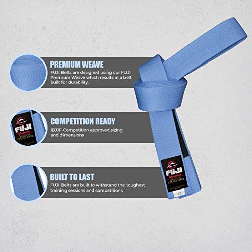 Fuji – Premium Cotton Blend Bjj Belt Purple, A2 #TOP2