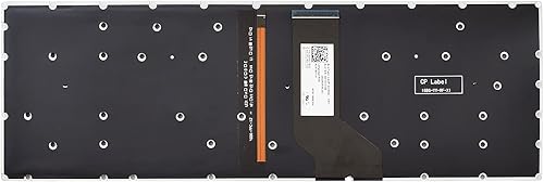 Miniatura 2 de Teclado de repuesto con retroiluminación compatible con Acer Nitro 5 AN515-31 AN515-41 AN515-42 AN515-51 AN515-52 AN515-53 N17C1 negro diseño de EE.