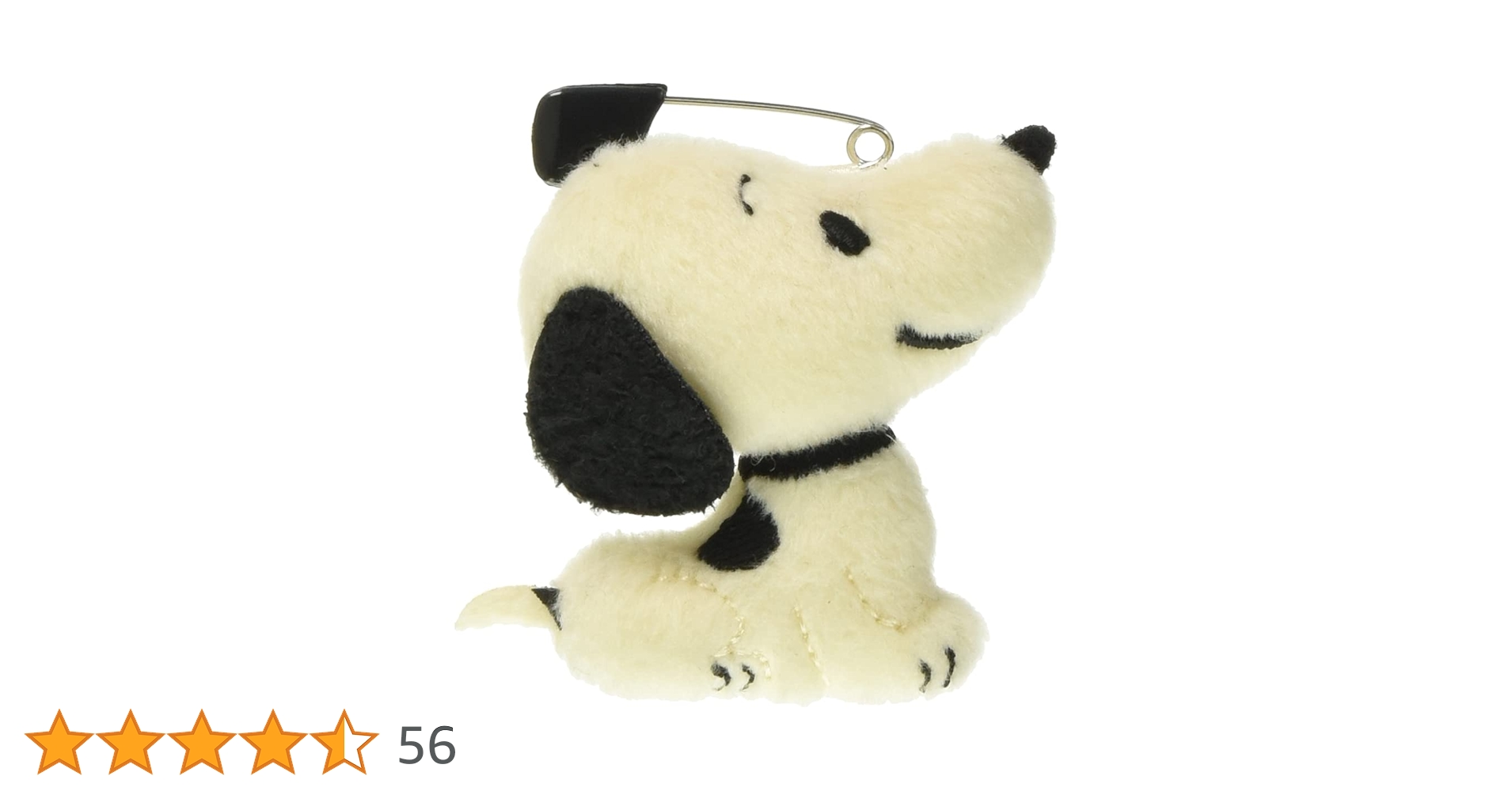 Amazon | ぬいバッジ 1950s ウ゛ィンスヌーピー オスワリ