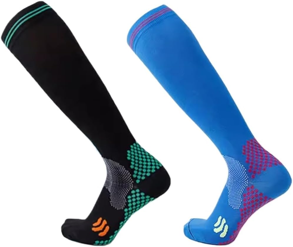 Calf non-slip Sports long tube Skipping Rope Running Pressure Socks men Women Fitness Compression