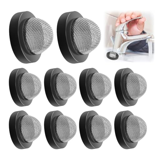 CULEO Juntas y válvulas para grifos,10 cabezales de ducha termostáticos con filtro y junta de silicona.