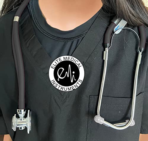 Elite Medical Instruments Esr-112 Emi Sprague Rappaport Dual Head Stethoscope, Black #TOP1