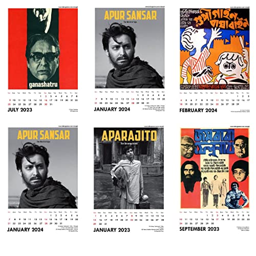 Image of Tallenge - Satyajit Ray - 2026 Desk Calendar - 6 x 9 Inches for Home & Office (Paper, Desk Calendar)