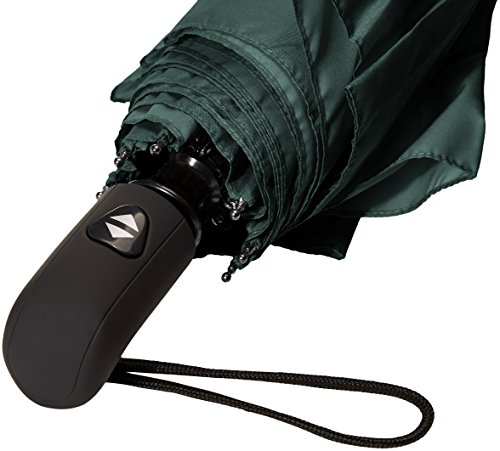 Amazon Basics Automatic Open Travel Umbrella With Wind Vent - Green #TOP5