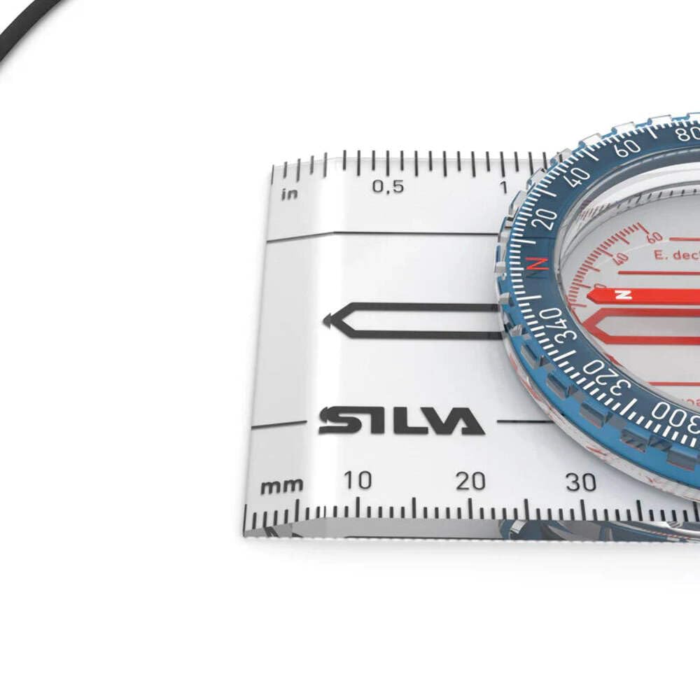 Boussole Silva Starter 1-2-3 - Boussole De Navigation Simple Et Fiable Pour Randonnée