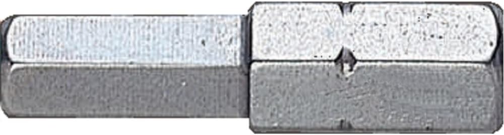 Bahco 59S/H2.5 BH59S/H2.5 Bits for Hex Head Screws, Grey, 25 mm, Set of 5 Pieces