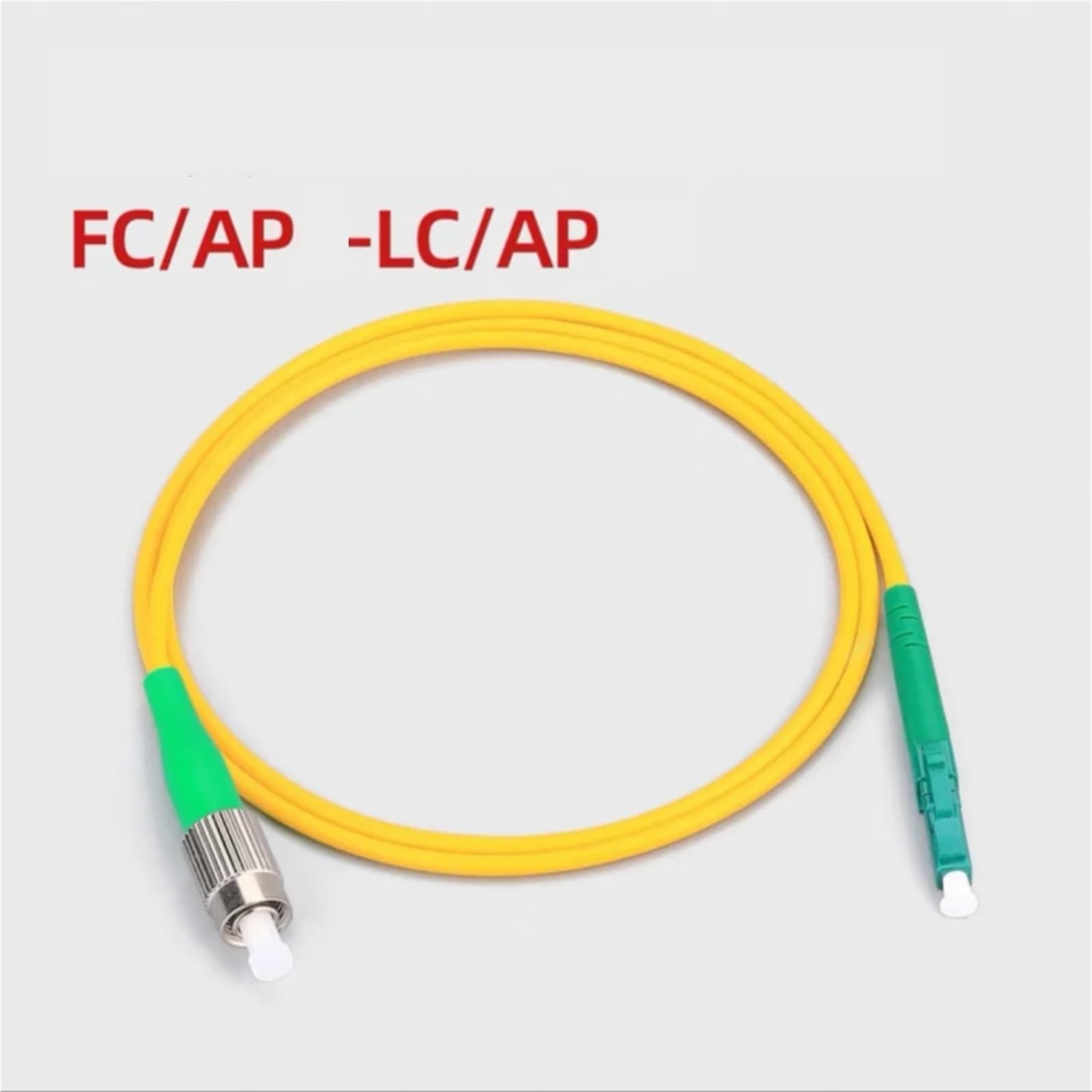 Cavo patch ottico monomodale FCAPC-LCAPC| Cavo jumper in fibra, lunghezze multiple da 1 ma 100 m(70m 1pc)