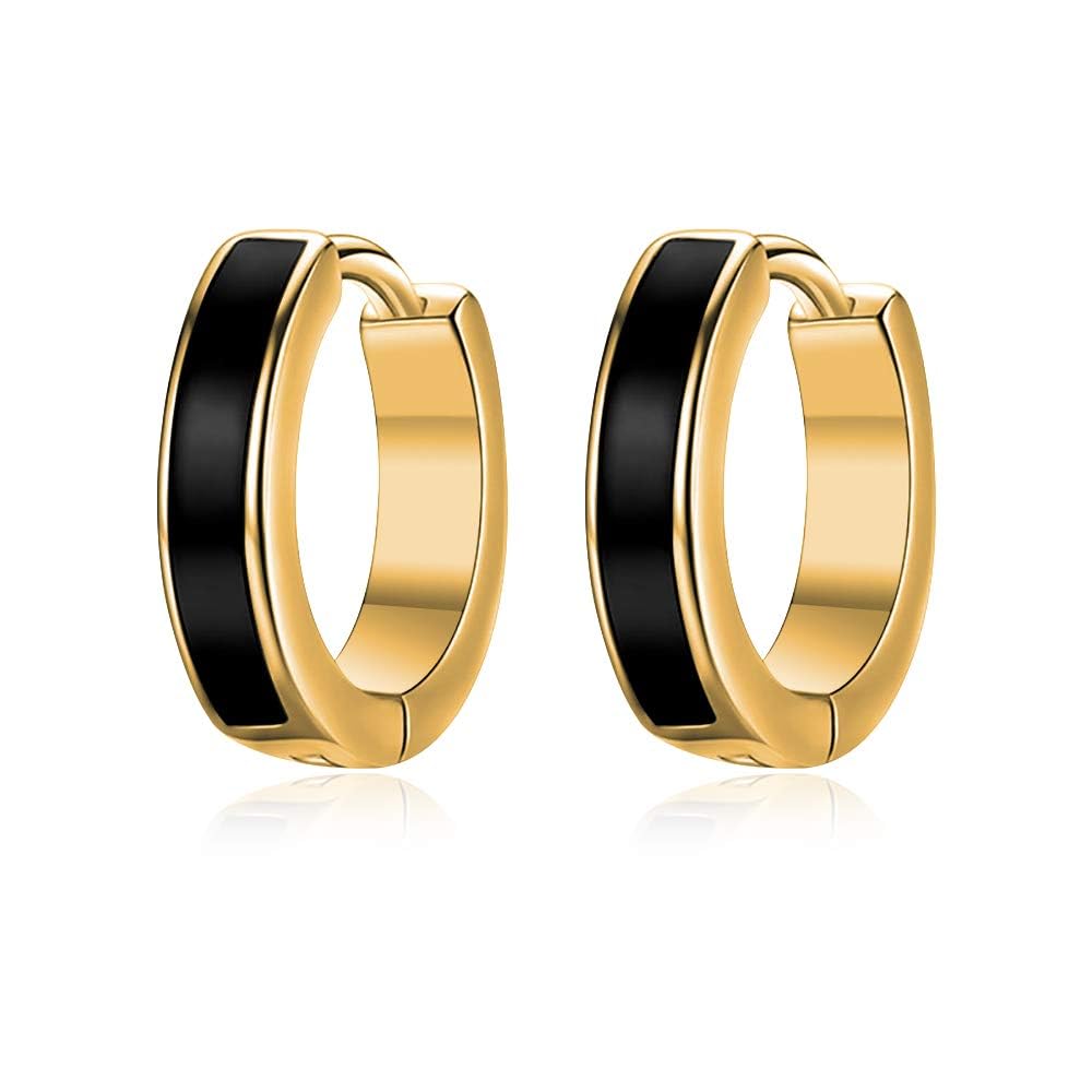 TANGPOET Oorringen voor Vrouwen 925 Sterling Zilveren Sleeper Oorbel Kleine Huggie Oorbellen Sieraden Geschenken voor Meisjes Vriendin Dames Moeder Kids Kinderen, Sterling zilver, Opaal