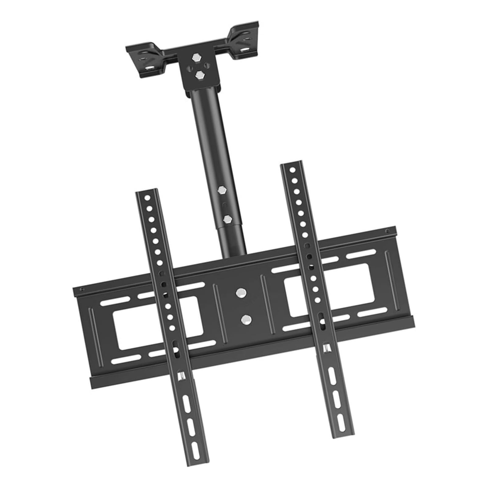 Support TV plafond télescopique pour écran de 26 à 60 pouces charge 45kg max