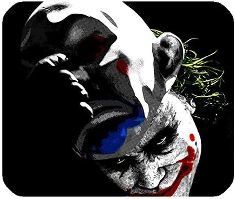Classical Clown Pattern Image for Rectangle Mouse Pad Mat Cloth Cover Non-slip Backing