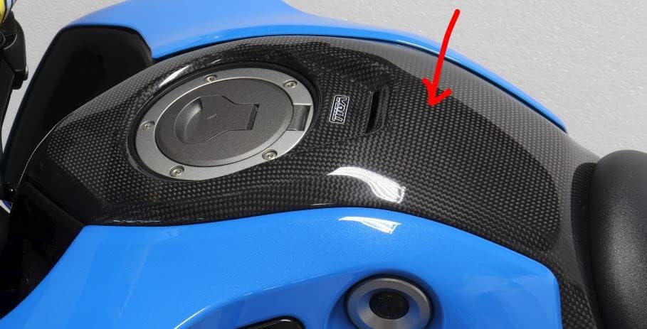 Tyga Carbon Fiber Tank Cover Bolt-on for 2022+ Grom RR Only, BPCX-7048