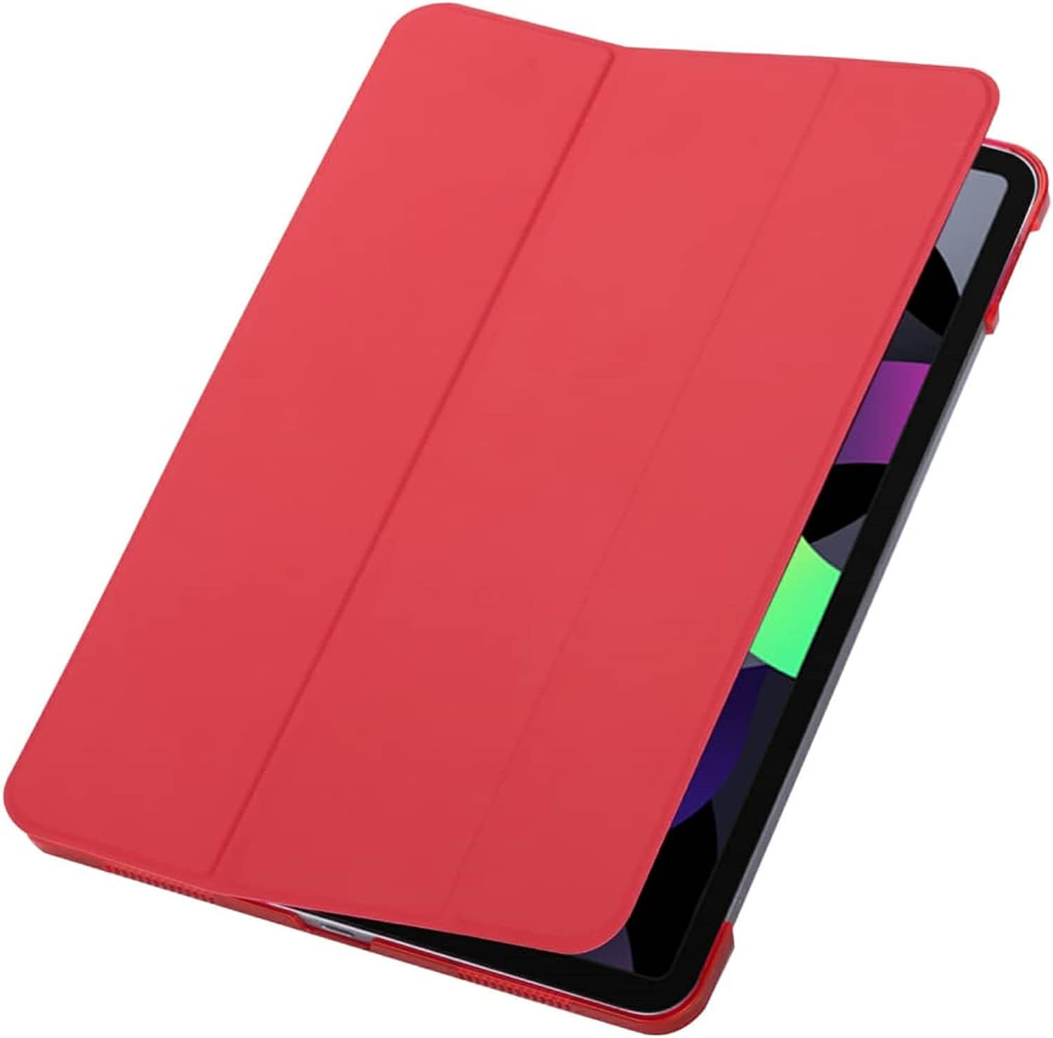 PROTech For Apple iPad Air (1st Generation) A1474 A1475 A1476 Smart Magnetic Stand Case with Automatic Wake/Sleep (Red) - Image 5