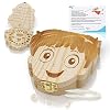Amazy melktand doosje incl. pincet en tandenfeeënbrief – Schattig houten tandendoosje om de melktanden, dons en…