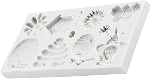 Miniatura 89 de Molde de silicona de abejorros para fondant de abeja, molde de chocolate para decoración de pasteles de azúcar, decoración de cupcakes, pasta