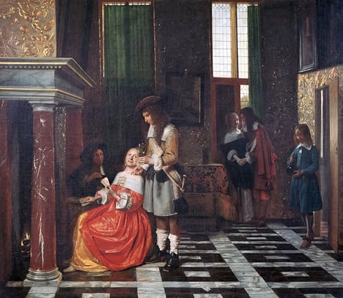 Art Moderne Murale Impression pour raviver un mur vide avec Pieter De Hooch
