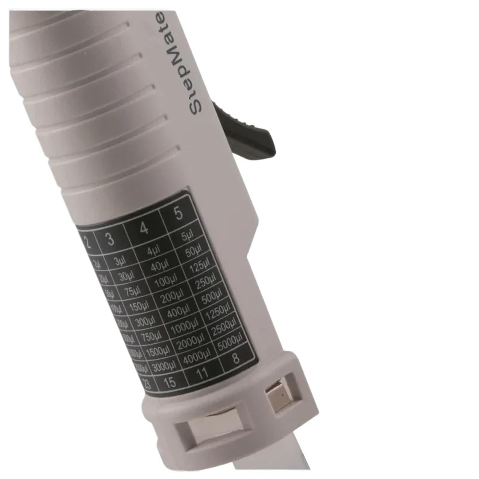 Pipeta regulowana krokowa, powtarzalna, pipeta laboratoryjna, dozownik kroplomierza, ciągły, dostarczany z końcówką 5 ml - Bio-System