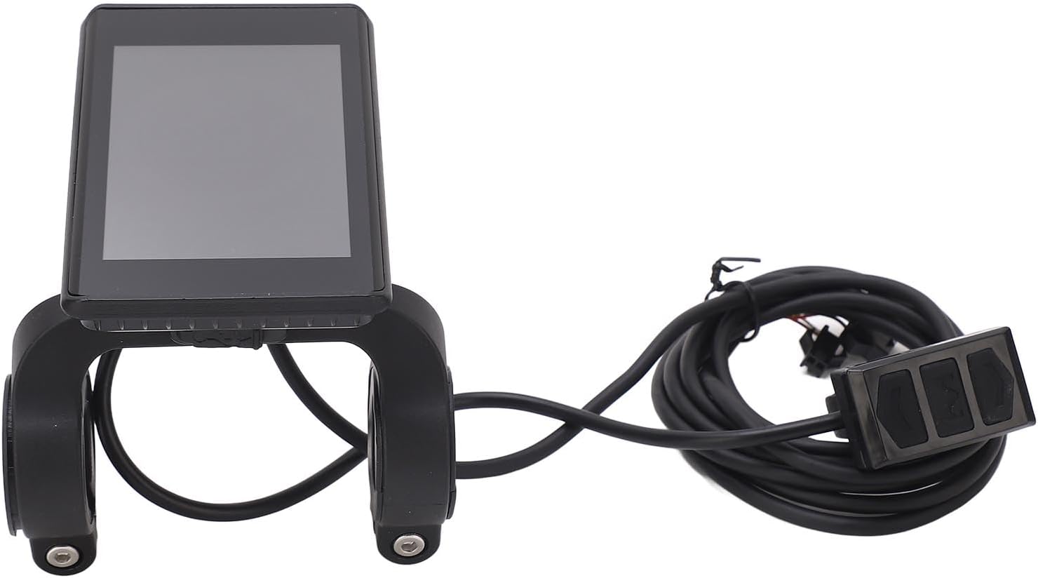 Pilipane Electric Bike LCD Display Meter Durable ABS Material Large Screen Intuitive Data Viewing for 24V 36V 48V 60V Electric Bicycles