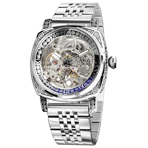 FORSINING Skeleton Mechanical Watch