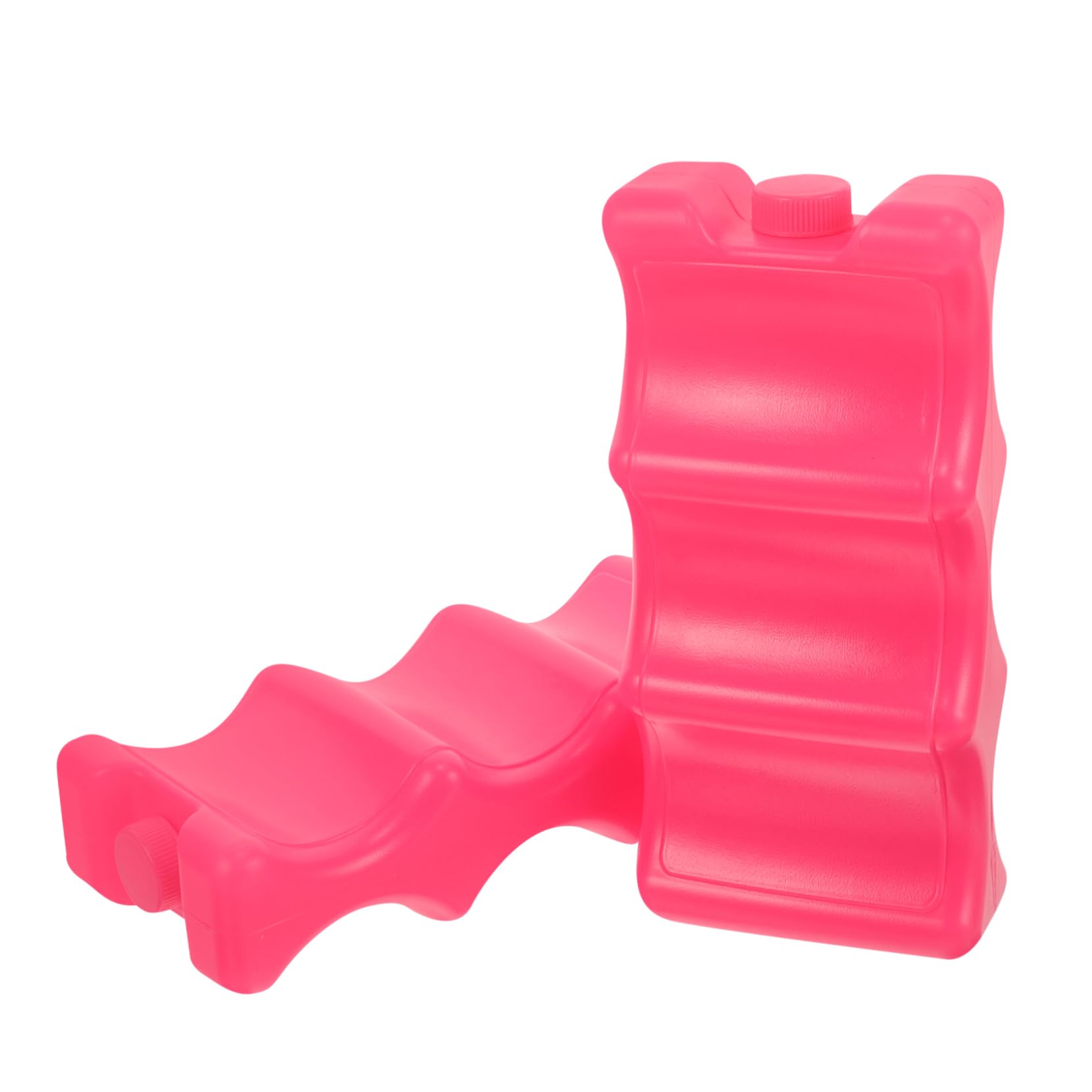 Abaodam 10 Stk Gekühlte Muttermilch in Eisbox Eisbrett Muttermilch Lagerung Kühler Wiederverwendbarer Eisbehälter Muttermilch Kühler Rosy Gummi
