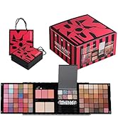 RoseFlower Professional Makeup Set Eyeshadow Palette with Mirror, All In One Makeup Starter Kit 7...