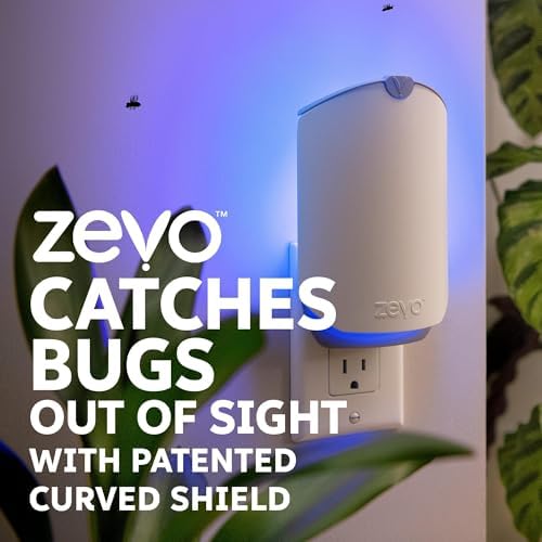 Zevo Flying Insect Trap: Say Goodbye to Pesky Flies & Gnats!