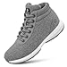 Produktbild GIESSWEIN Wool Sneaker High Top Men - Merino Winterschuhe für Herren, warm gefütterte Schneestiefel, Winter Outdoor Boots aus Merinowolle