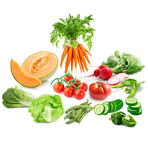 Seeds For Planting Vegetables And Fruits Outdoors In A Home Garden - Variety Pack Of Twelve Kinds Of Seeds! #TOP22