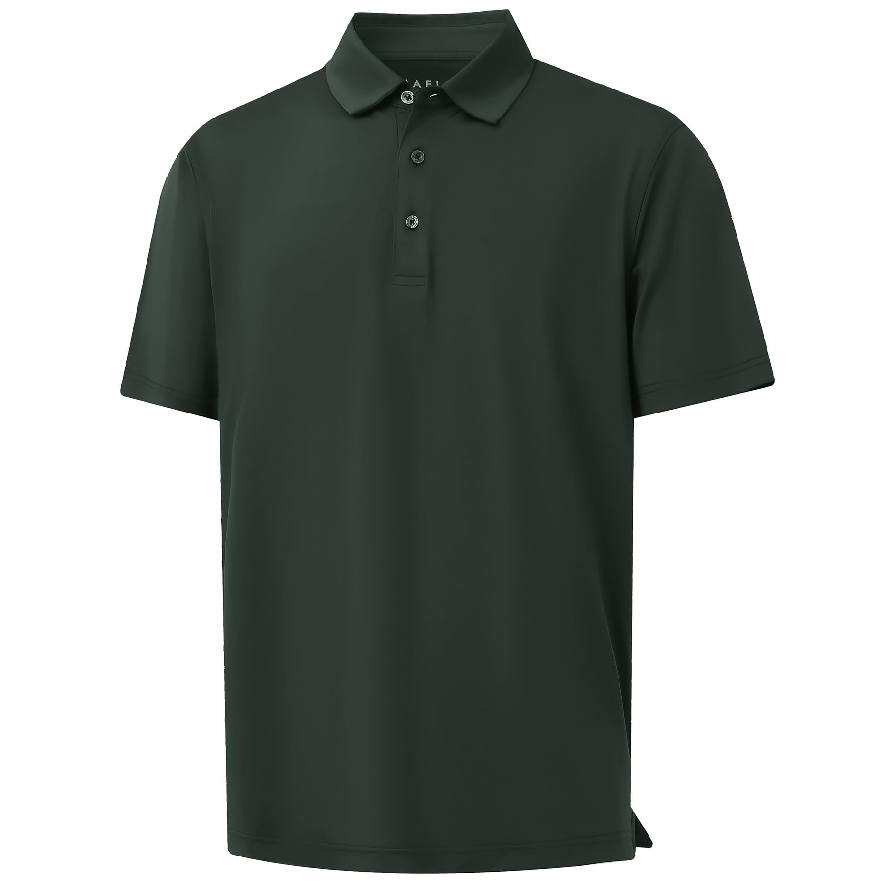 M MAELREG Golf Shirts for Men Dry Fit Performance Chest Print Color Block Moisture Wicking Casual Short Sleeve Polo Shirts