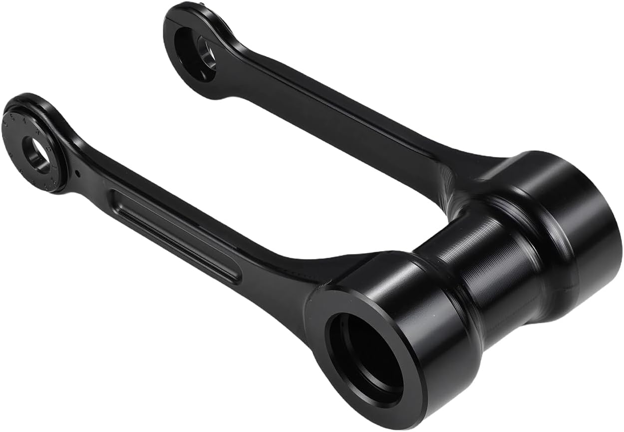 Rear Lowering Link for KLX230,Adjustable CNC 7075 Aluminum Rear Suspension Drop Link Kit for KLX 230 21-25/KLX230 ABS 21/KLX230 ABS 21-25/KLX230R S 21-24/KLX230SM 23-25/KLX232 24-25-Black